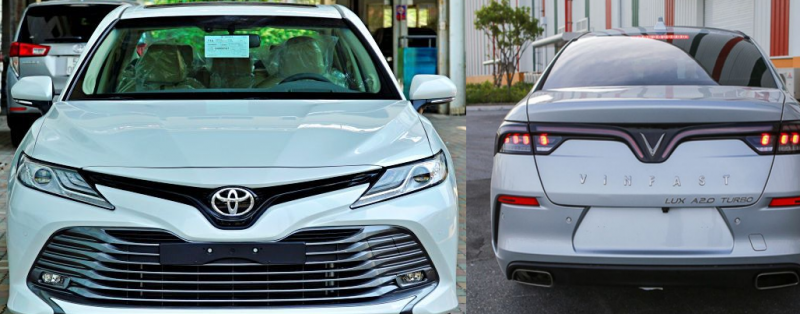 Toyota Camry 2020 và VinFast LUX A2.0 2020- Mua xe nào?