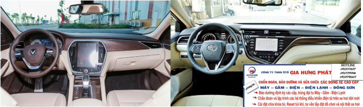 Toyota Camry 2020 và VinFast LUX A2.0 2020- Mua xe nào?